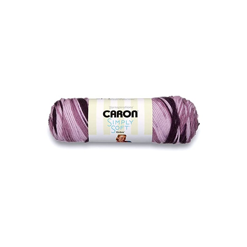 Caron Simply Soft Ombre Acrylic Aran Knitting Wool Yarn 113g