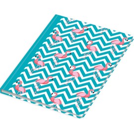 RNKVERLAG 46751 Notebook "Flamingo Blue" Dotted DIN A5 96 Sheets 70 g/m² Pack of 1