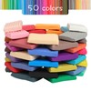 Polymer Clay 50 Colors, Modeling Clay for Kids DIY Starter