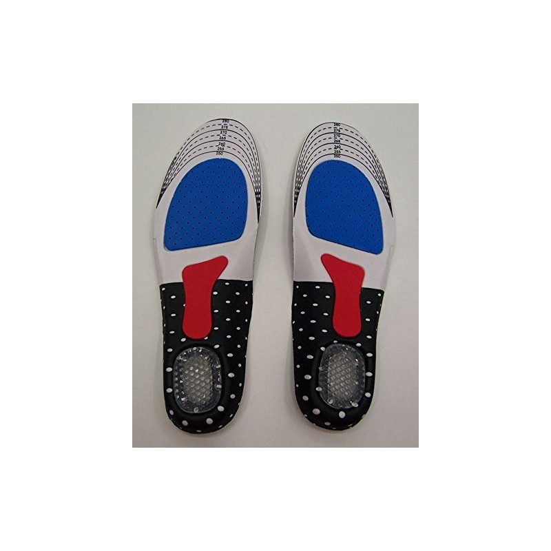 Comfortable, shock-absorbing insole, cushion, odor resistant, suitable for a wide