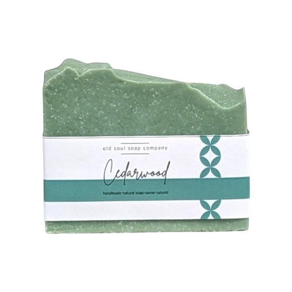 Old Soul Soap Company - Cedarwood Soap Bar – Invigorating