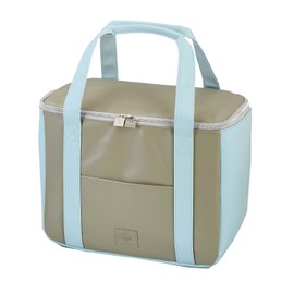 Large Be Cool City Cool Bag "Island Paradise" M with 35 x 21 x 24 cm, Approx. 17.5 L Volume – Shopping Bag that Looks Cool and Chic with Ergonomic Handles