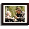 Sean Connery and Harrison Ford Autograph Promo Print - Framed 8x10