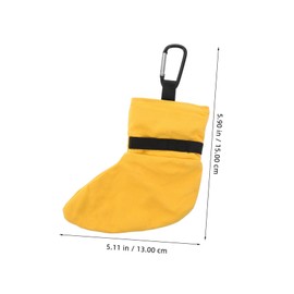 Totority Reusable Golf Ball Holder Pouch Durable Waist Bag for Stylish Organizer with Breathable Design