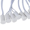 QANYEGN 10 Pairs Door Window Sensor, Embedded Wired Sensor Switch,