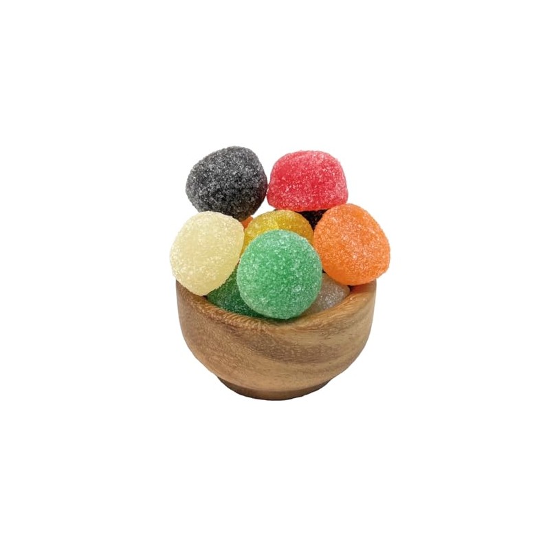 YANKEETRADERS Jumbo Jel Drops, Assorted Flavors, 3 Pound Bulk Bag