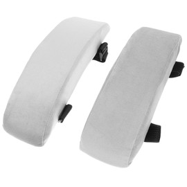 VILLCASE 1 Pair Chair Armrest Elbow Pad Desk Chair Wrist Support Chair Elbow Cushions Gaming Chair Arm Pads Computer Desk Chair Pearl Buttons Office Chair Arm Pads Elbow Rest