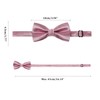 Kajeer Kids Boys Silk Bow Ties - Adjustable Bowtie for
