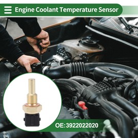 Motoforti Engine Coolant Temperature Sensor No.3922022020 Water Temperature Sensor for Hyundai Tiburon 2001 1 Pc