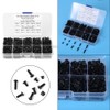 Thincol Tornillos Hexagonales M3, 720 unids, 510 piezas, Negro, Aleacin