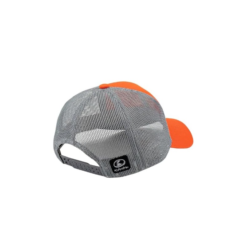 Kubota Classic Orange w/Grey Mesh Cap