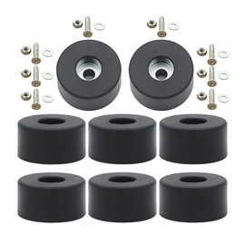 8PCS 192310GS Anti Vibration Rubber Feet with Nuts & Washers - Air Compressor Isolation Pads Compatible with Coleman Powermate 094-0026, Sanborn E106661, Replaces for Briggs & Stratton 192310GS