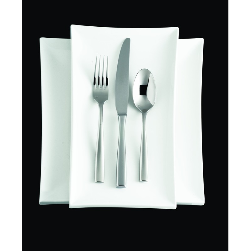Fortessa Lucca 18/10 Stainless Steel Flatware Table Fork, Set of