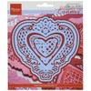 Marianne Design Anjas Filigraan Heart Craftable Die, Blue