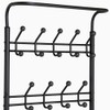 Yaheetech 3-in-1 Coat Rack Shoe Bench, Entryway Hall Tree with