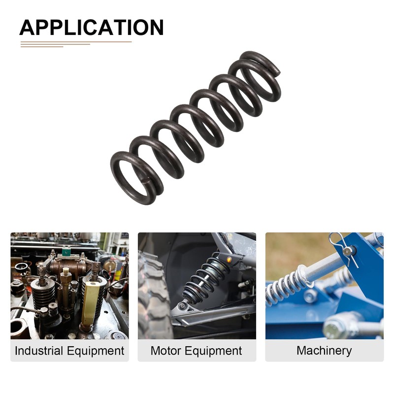 DTGN 1.2x8x25mm(DxODxL) Compression Spring - 10Pack - Good for Machinery