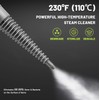 Outspurge Handheld Steam Cleaner, Pressurized Multi-Surface Steam Shot with 13