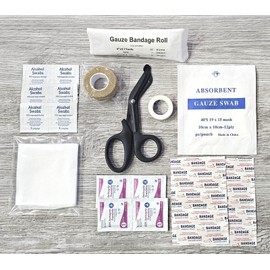 31 pcs Wound Dressing, Emergency Trauma Bandage, IFAK, First Aid Kit  Refill