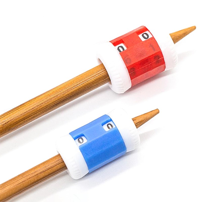 Namvo Row Counter for Knitting Knitting Ring Row Counter Plastic