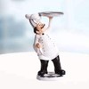 Chef Figurines Chef Statue for Kitchen Counter Top Restaurant Cafe