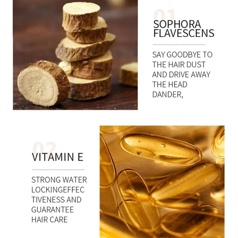 Suero De Jengibre Para El Crecimiento Del Cabello