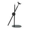 Overhead Phone Mount, Video Recording Multiangle Adjustable Telescopic Soft Cushion