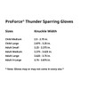 ProForce Thunder Double Layered Protective Sparring Gear Bundle - Headgear,