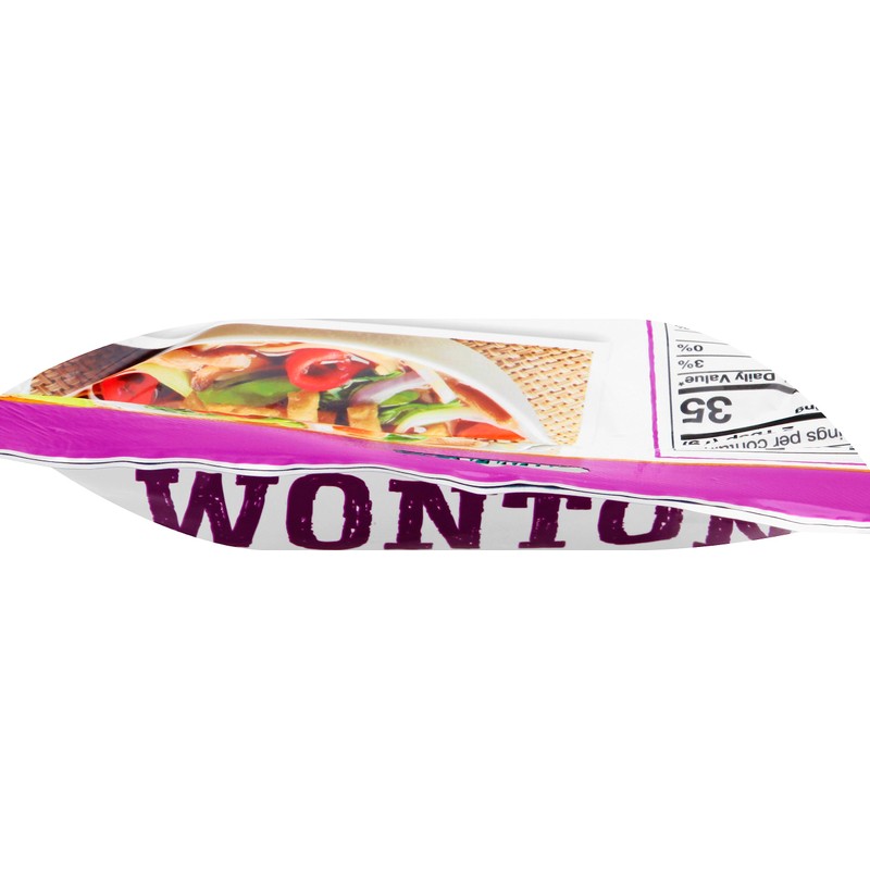 Fresh Gourmet Wonton Strip Garlic Ginger 3.5 Ounce (Pack of