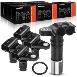 A-Premium 5-PC Engine Camshaft Crankshaft Position Sensor Compatible with Lexus IS250 2008-2015, IS350 2006/2008-2017/2017-2020, GS350 2007-2011/2013-2016, RC350 2015-2016/2020, 2.5L 3.5L