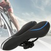 Universal Thicken Silicone Hollow Bike Seat Saddle Replacement Cycling Sccessory