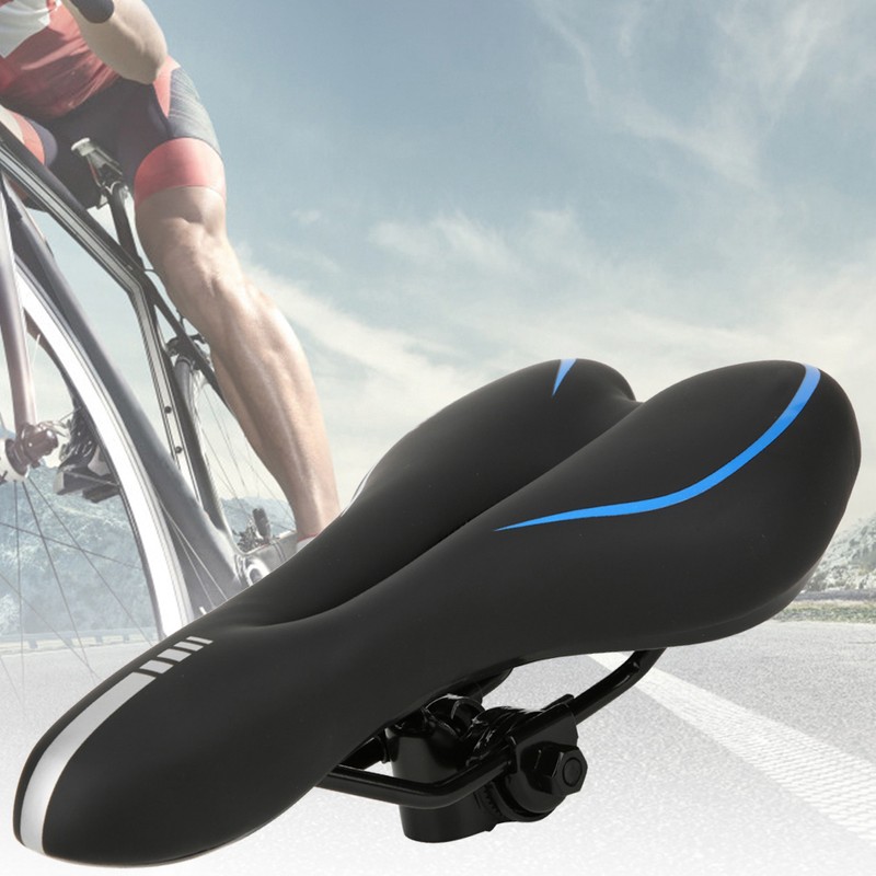 Universal Thicken Silicone Hollow Bike Seat Saddle Replacement Cycling Sccessory