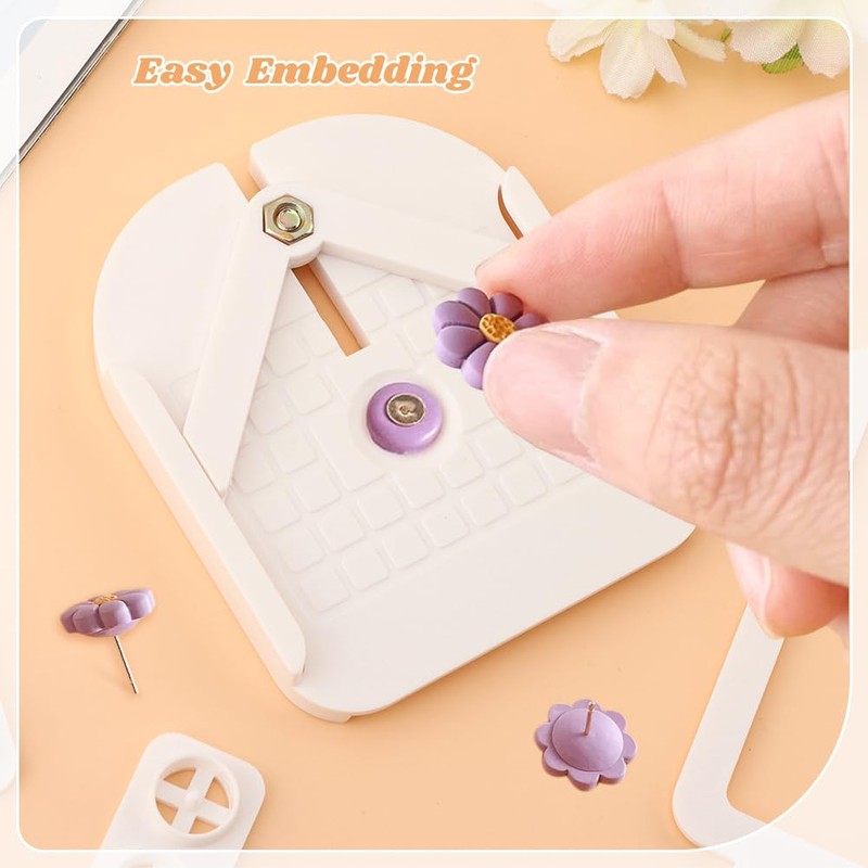 Stud Post Embedding Tools, Clay Earring Tools, DIY Jewelry Sculpting,