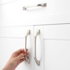 BEROSSA 10 Pack 5 Inch, Brushed Nickel Drawer Pulls Satin