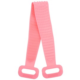 BIUDECO 1pc Long Back Pulling Towel Exfoliating Bathing Brush Gentle Massage Shower Belt for Smooth Skin Portable Bathing Accessory for Home and Travel