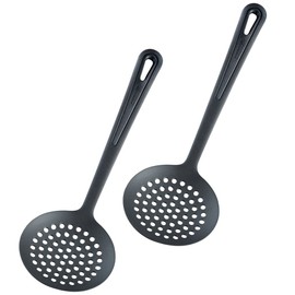 Westmark Gentle Plus 285022E5 Slotted Spoons/Strainers High Heat Resistant up to 270°C/518°F, Length: 32.2 cm, Black