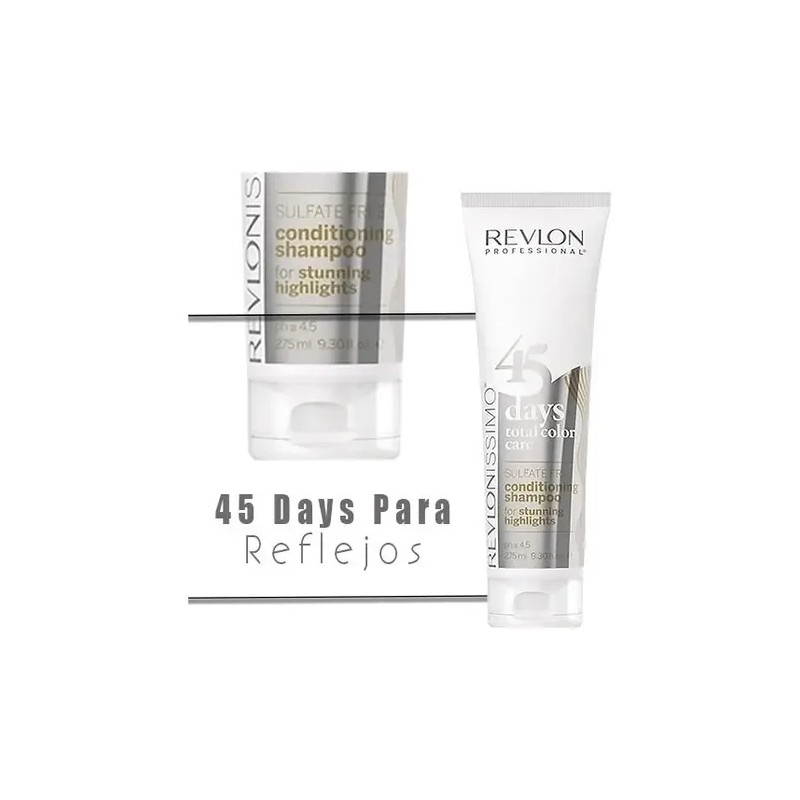 Shampoo Acondicionador Revlonissimo 45 Days Para Reflejos