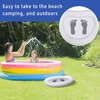 Inflatable Swimming Pool Foot Bath Foldable Foot Soaking Bath Basin