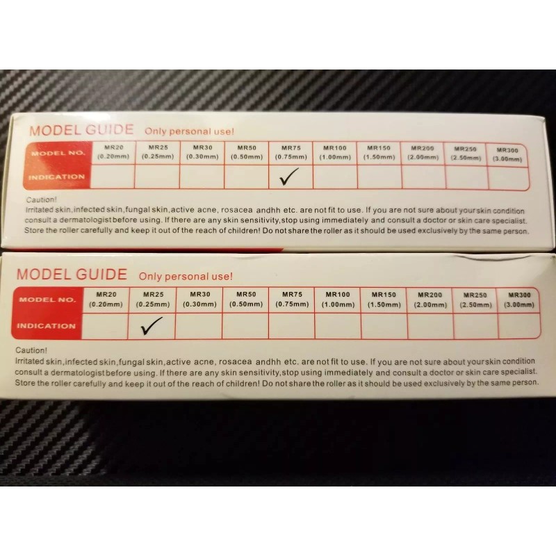 RoHS SET OF 2 RoHS CE MR 25-75 Micro Roller