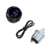 52mm Digital Oil Pressure Gauge Oil Press Meter with Blue