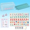 Mini American Mahjong Tile Set Include 160 0.8 Inch Mahjong