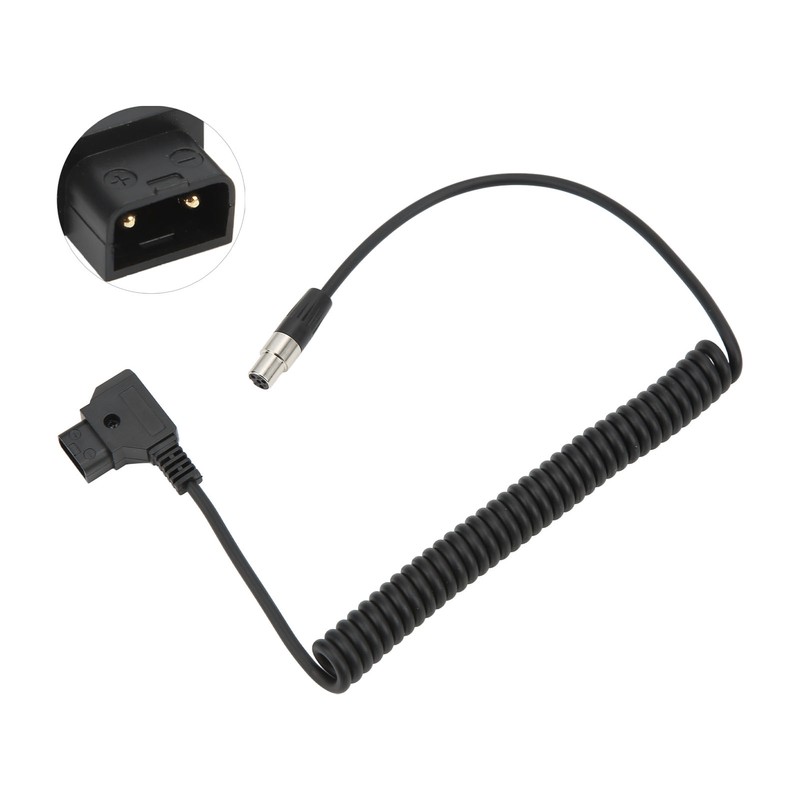 D TAP Male to 4 Pin Mini XLR Adapter Power