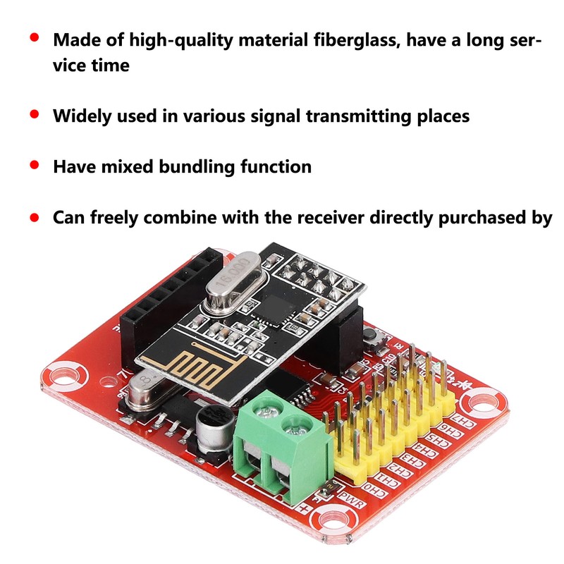 Remote Control Transmitter Module Wireless Receiver Switch Board ARC‑08T DC