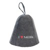 SAUNA REPUBLIC Sauna Hat, Wool Felt, High Heat Resistance, Unisex,