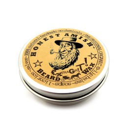 Honest Amish Cera para Barba Extra Grit