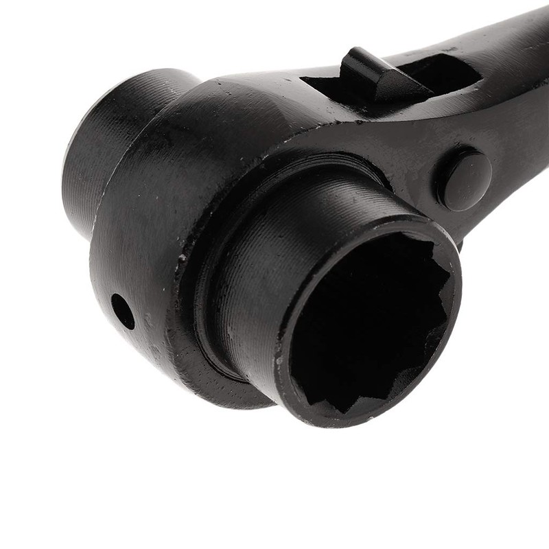 TOP-VIGOR 12 Point Ratchet Podger Spanner Steel Erect Scaffold Wrench