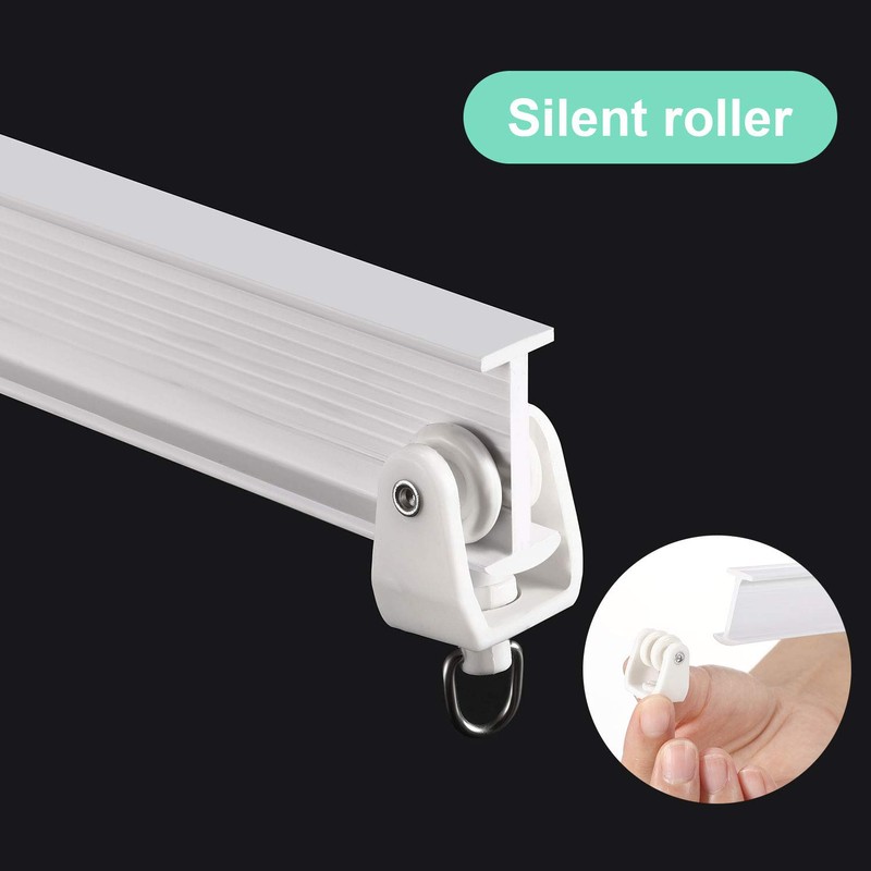 Curved Ceiling Curtain Track Bendable Mount for Curtain Rail Bunk
