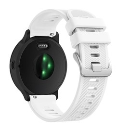 IEOVIEE Correa de Silicona Compatible con Garmin Vivoactive 5 / Vivoactive 3, Venu 2 Plus, Venu Sq/Venu para Mujeres y Hombres - Correa Deportiva Ajustable de Repuesto para Garmin, Blanco