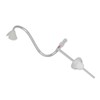5pcs Sound Amplifier Tubes Single Layer Eartips Replacement Accessory Reduce