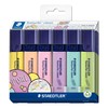 STAEDTLER 364 CC6 Textsurfer Classic Highlighter - Assorted Pastel Colours