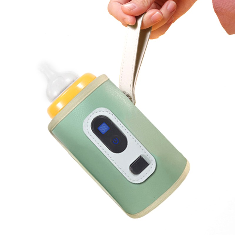 USB Baby Bottle Warmer LCD Screen Temperature Adjustable Precise Heating